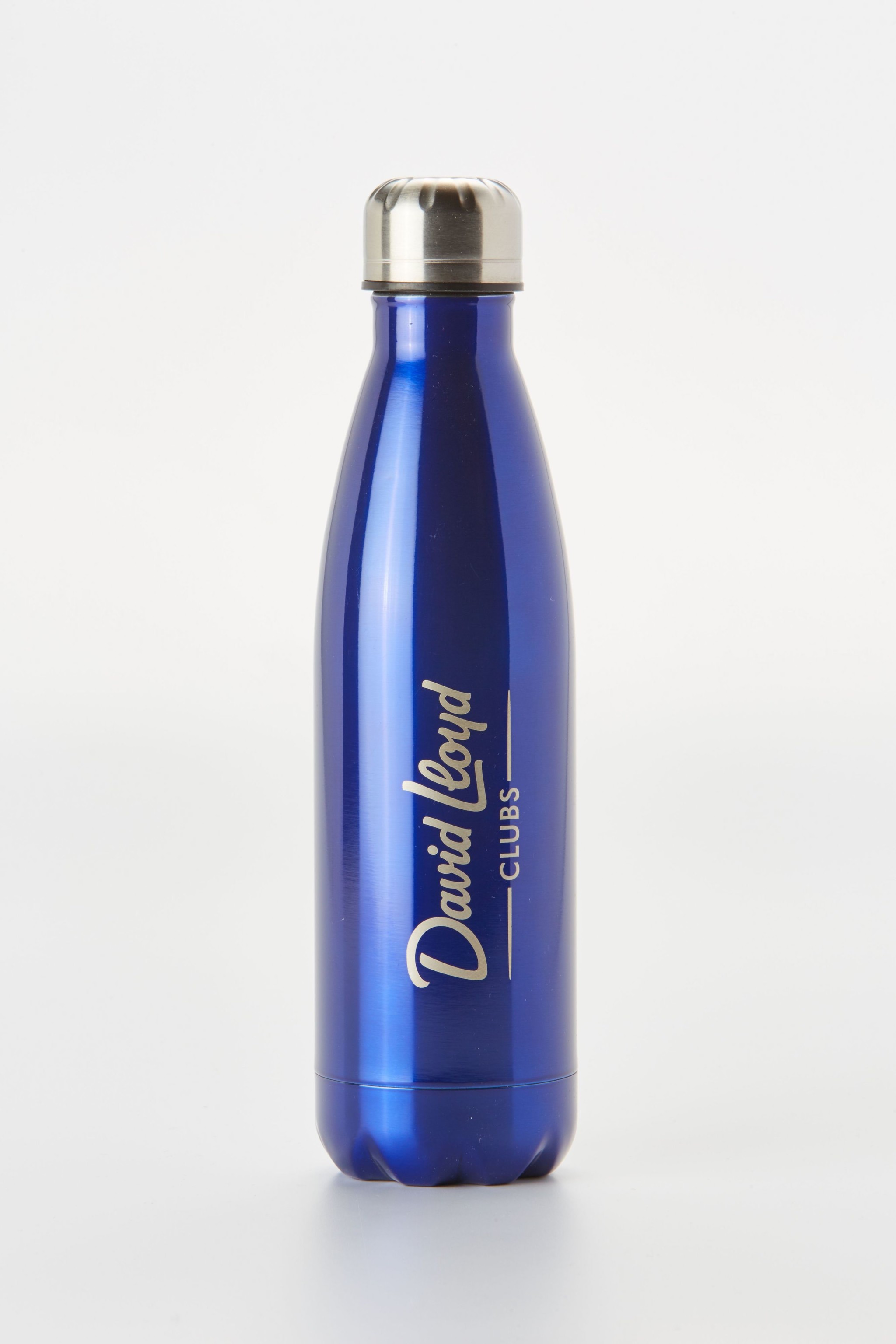 Blue Stainless Steel Bottle David Lloyd Shop