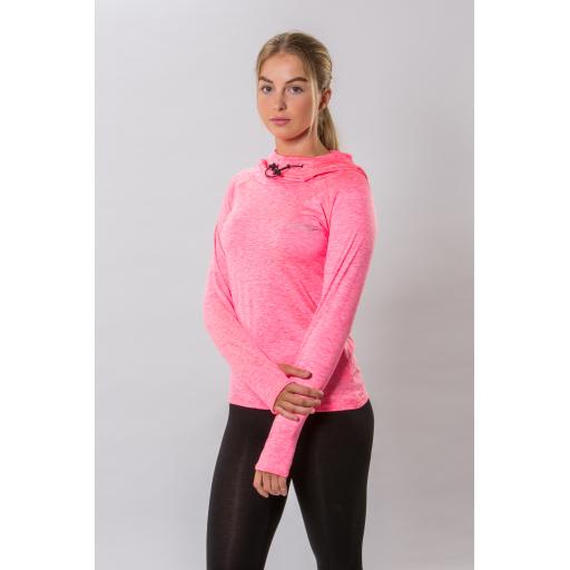Pink Female Fitness Hood