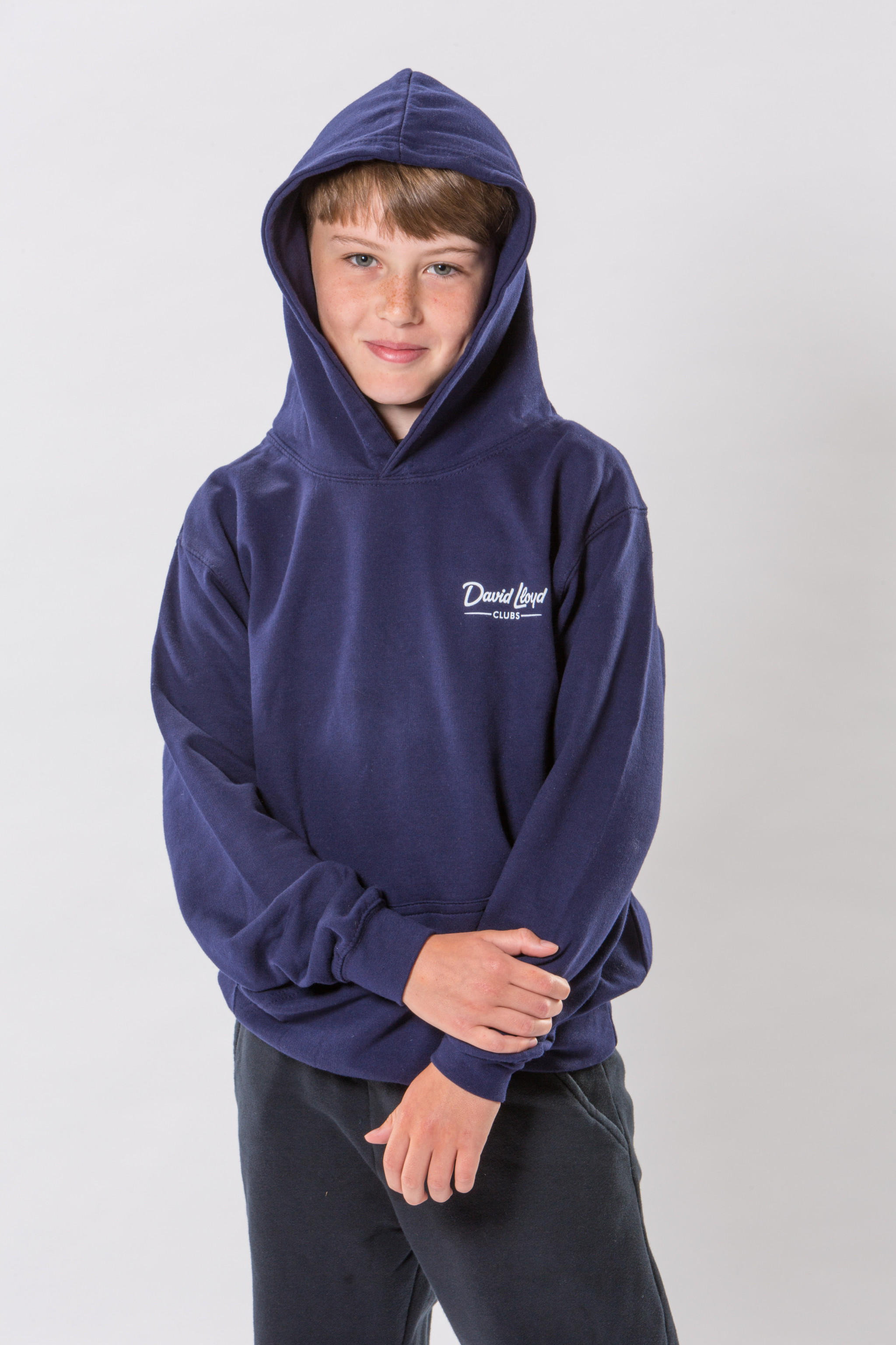 Navy Children's Hoodie | David Lloyd Shop