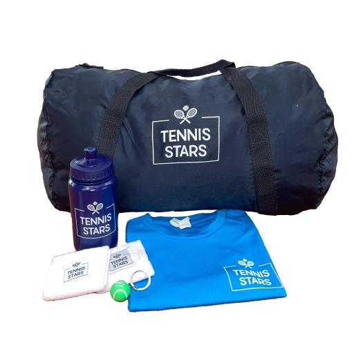 Tennis Stars Kids Pack with Blue T-shirt